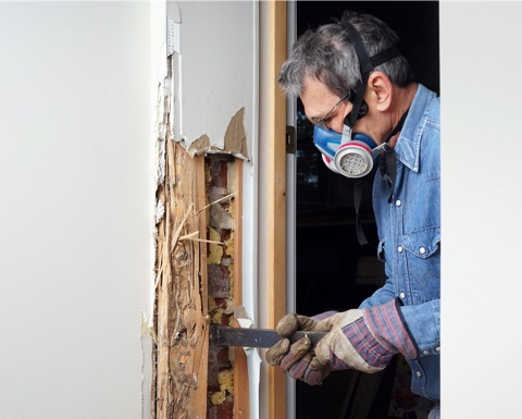 rénovation, traitement bois